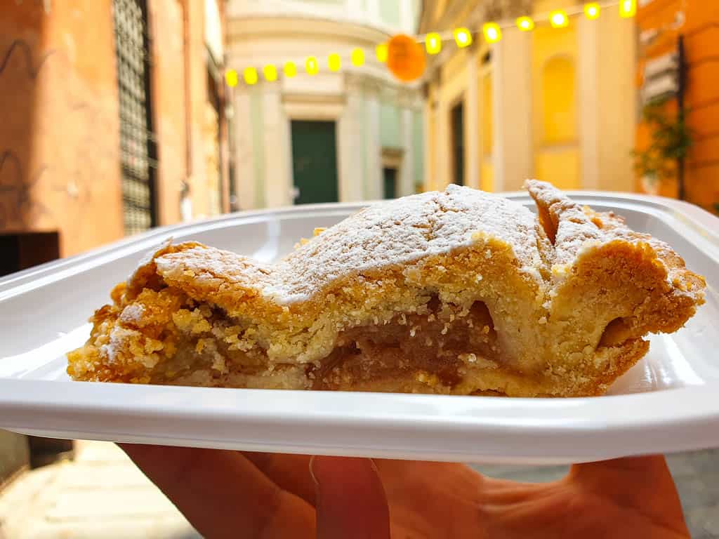 Italian pastry torta mele