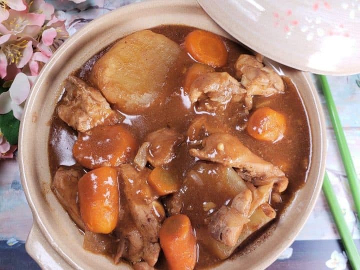 Pressure Cooker Japanese Chicken Curry