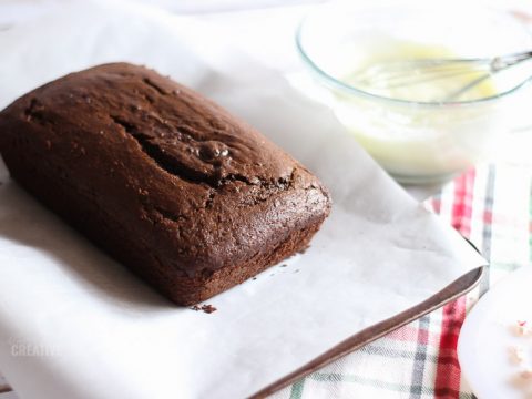 dark chocolate peppermint pound cake 1