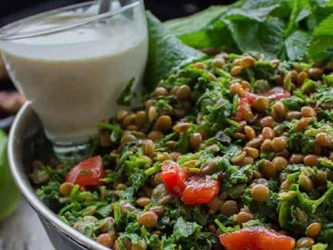 Lentil Tabbouleh With Grilled Chicken Header