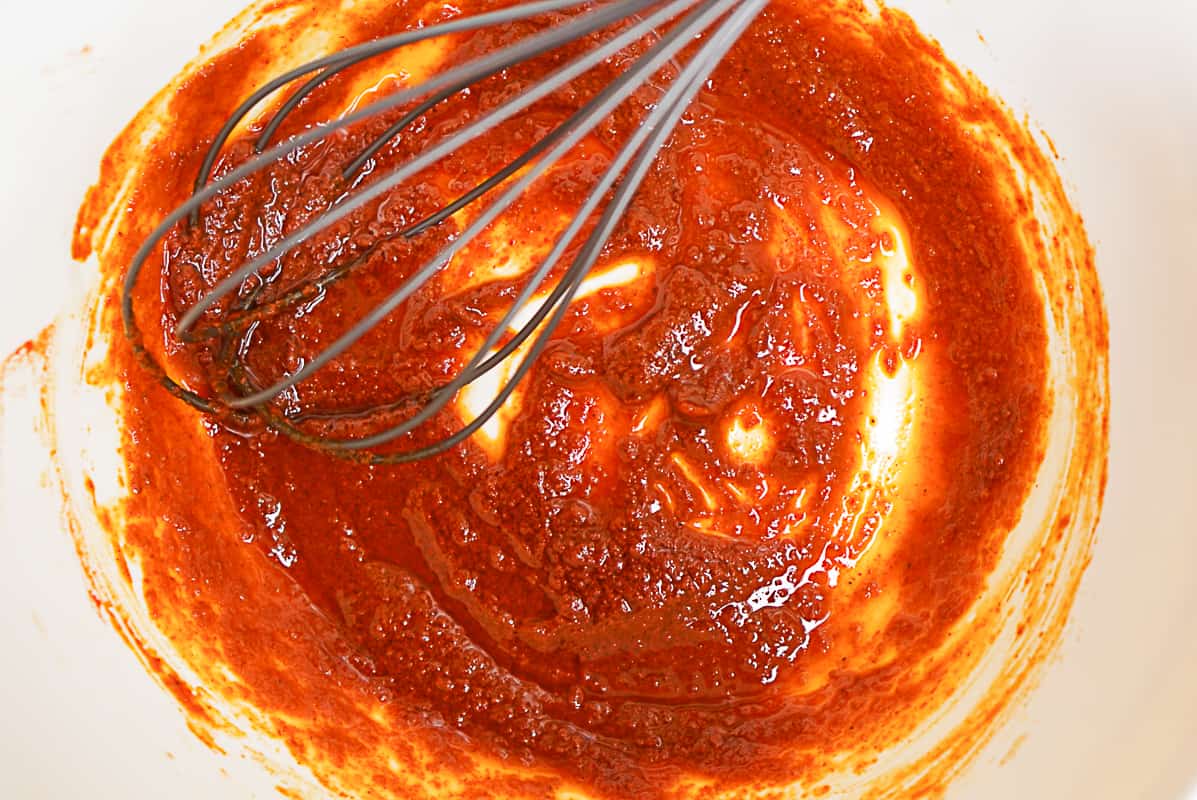 Cooking with harissa paste