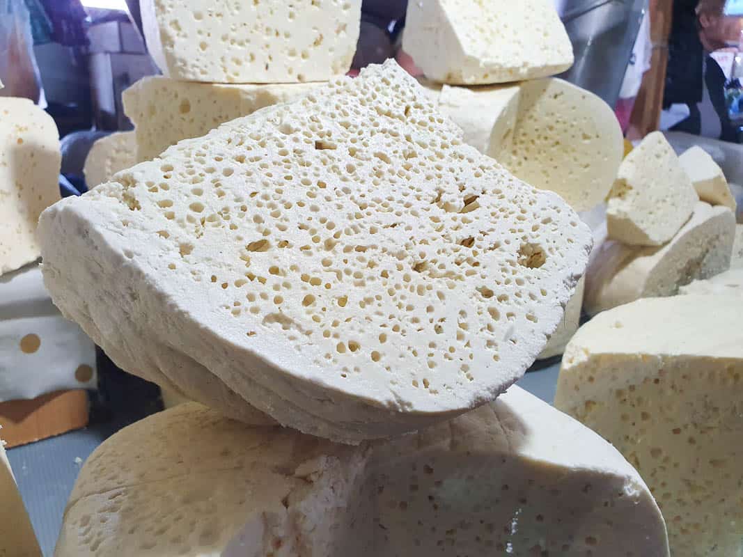 Sulguni cheese in Georgia