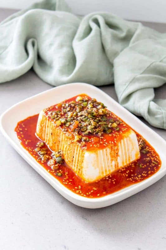 Korean silen tofu