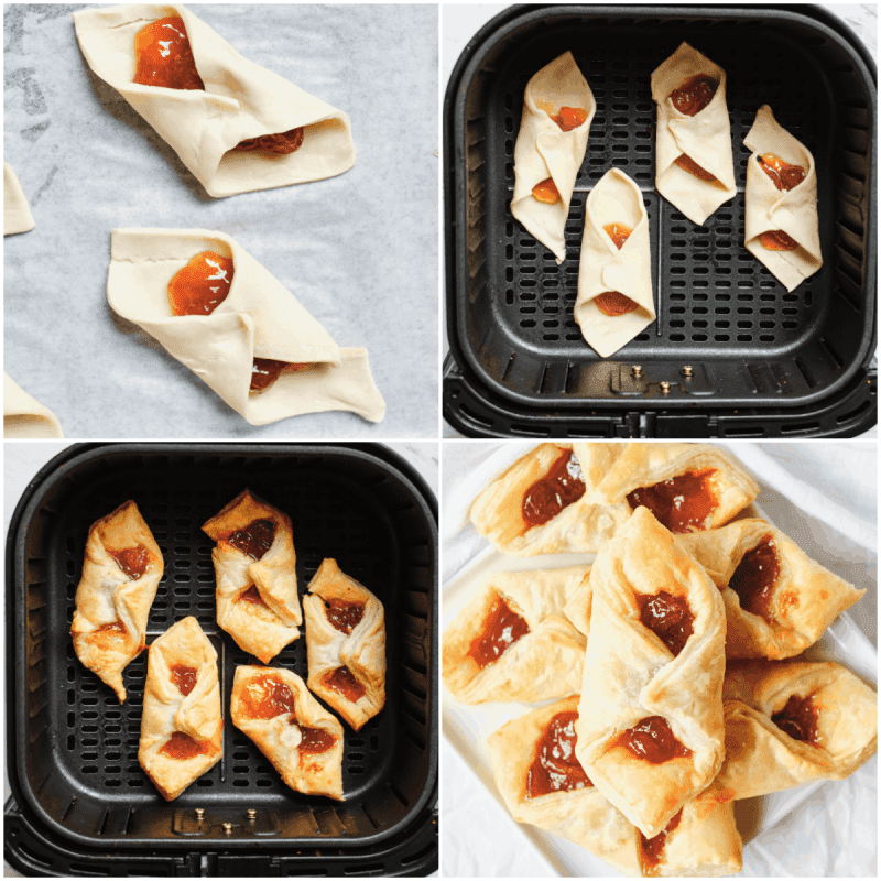 puff pastry in an air fryer