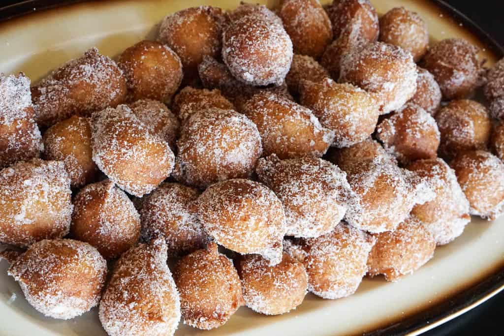 bunuelos sweet snack in Spain