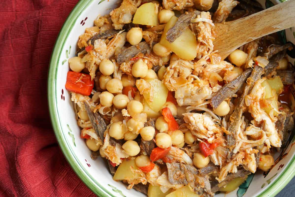 Authentic Spanish Ropa Vieja Recipe With Chickpeas