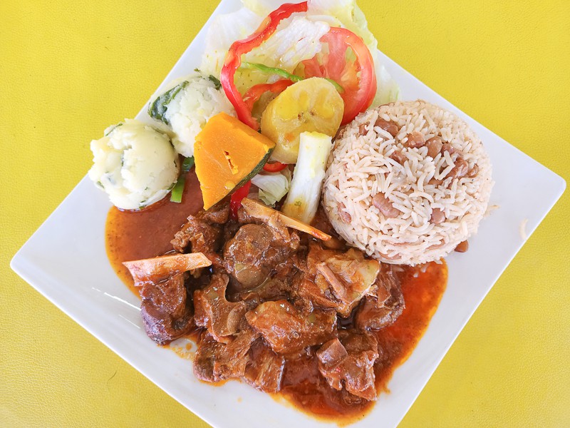 Goat stew in Curacao