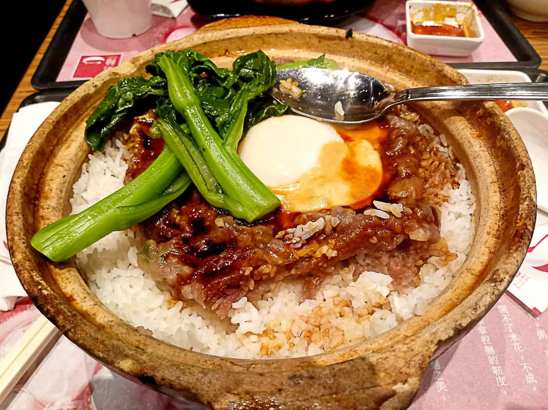 Hong Kong claypot rice