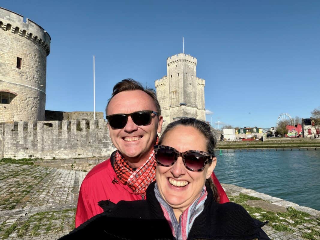 Amber & Eric Hoffman in LaRochelle France