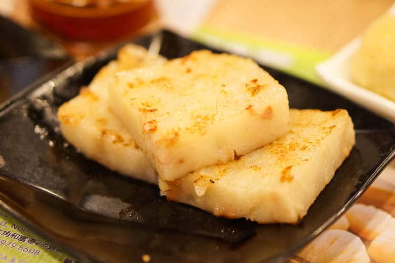 Pan-Fried Turnip Cake (Lo Bak Gou)