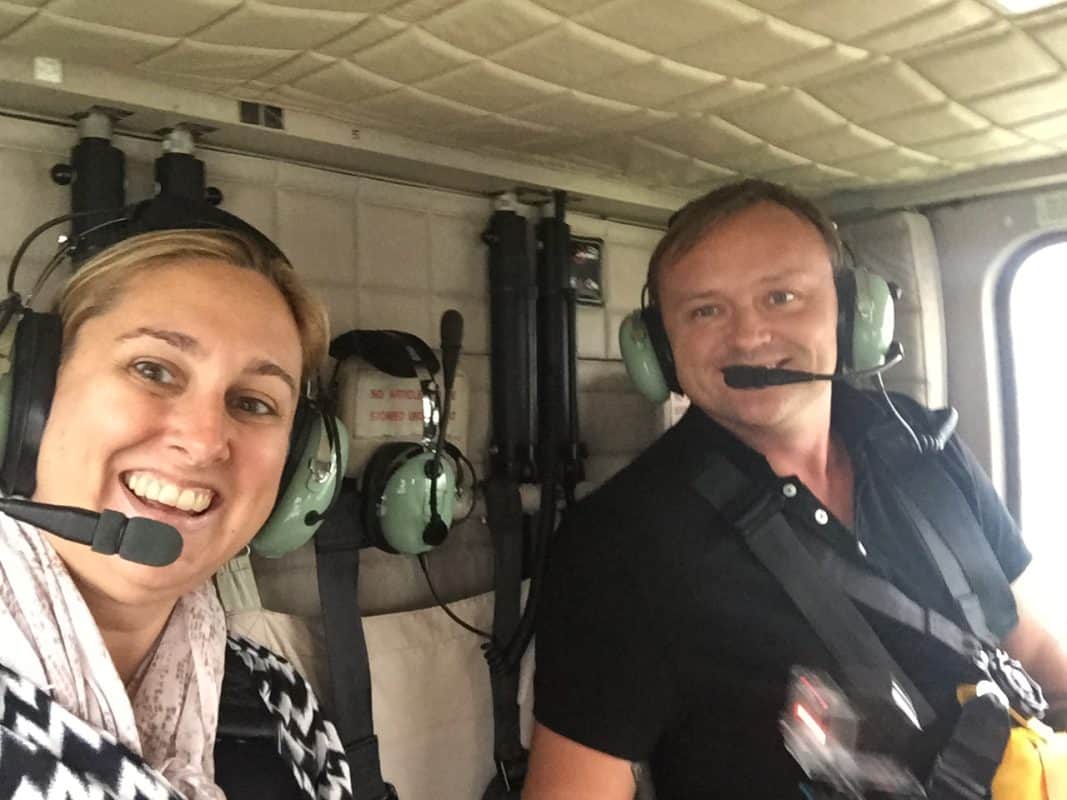 Seeing Hong Kong by helicopter