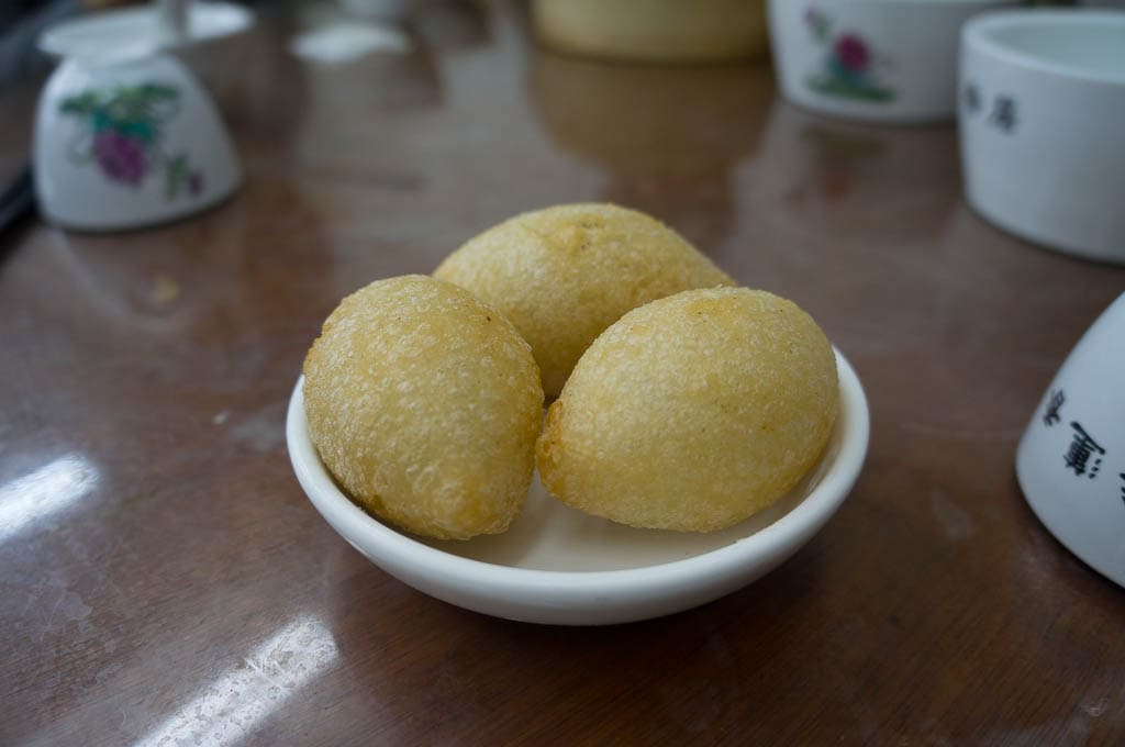 dim sum at Lin Heung Lau