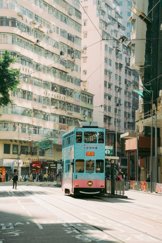 hong kong tram