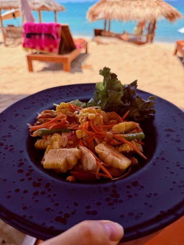 Food at Nana Beach Samui