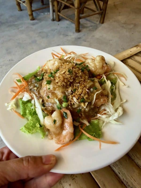 prawns at Nam Restaurants Bantai Koh Samui