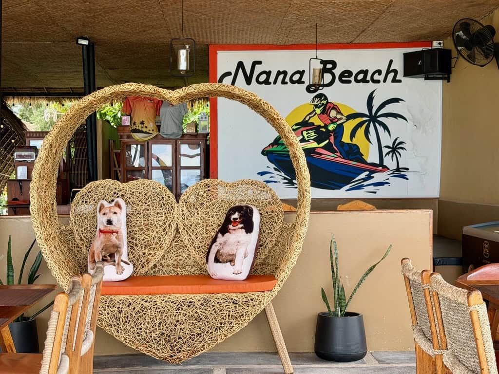 Where Is Nana Beach Samui Located