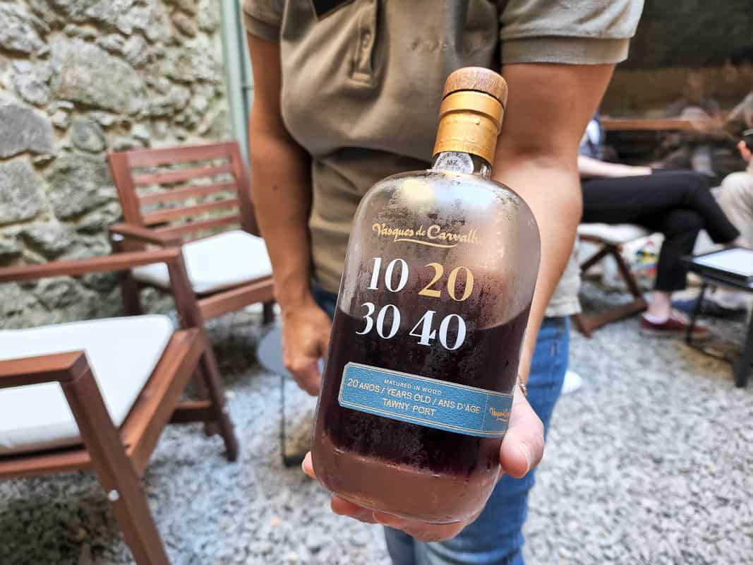 Vasques de Carvalho port wine tasting