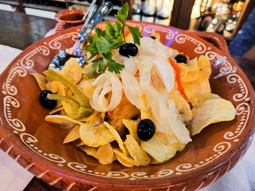 Bacalhau à Gomes de Sá (Salt Cod Casserole with Potatoes & Onions)