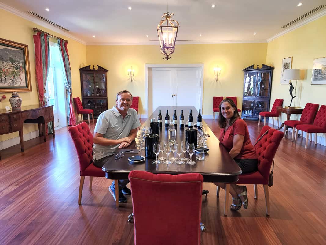 Graham's Port Lodge Porto in the Vintage Room