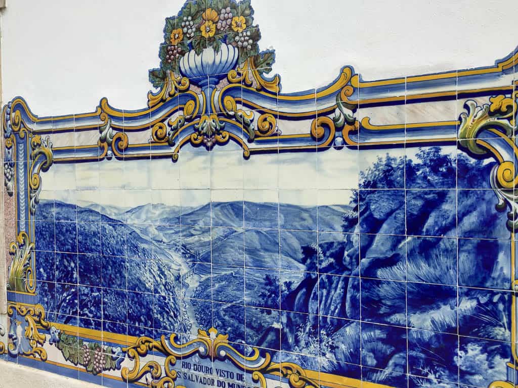 Azulejos at Pinhão Train Station
