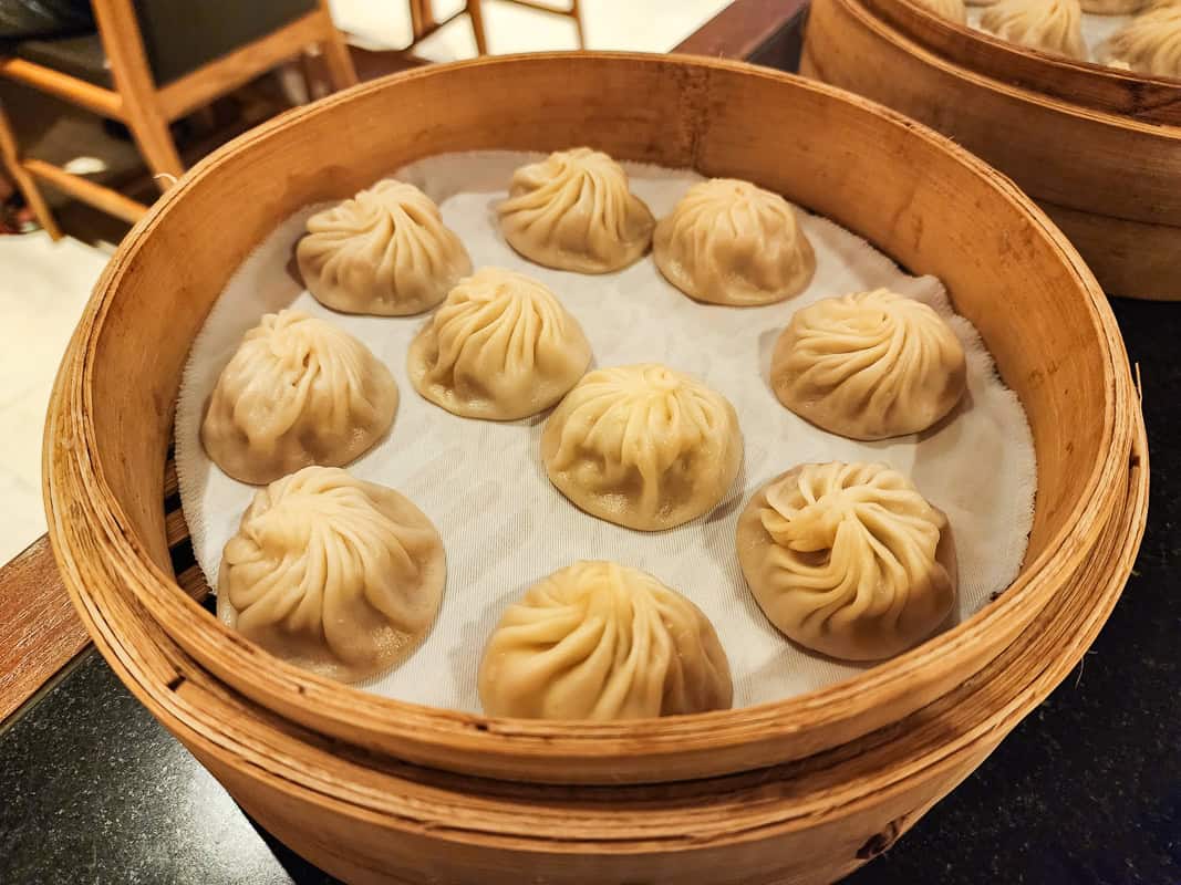 dim sum at Changi Airport